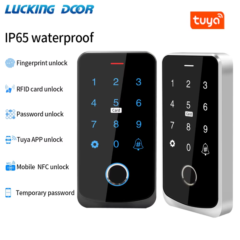 Waterproof Tuya APP Access Control Keyboard Bluetooth Remote Control RFID IC M1