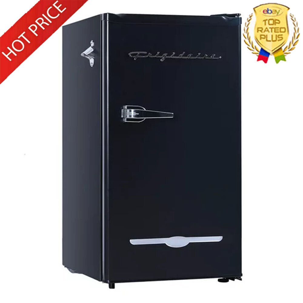 S W/ Side Bottle Opener 3.2 Cu Ft Black Us