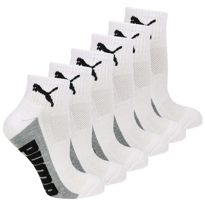 

Носки унисекс Puma 6Pk Terry Qtr Crew унисекс, размеры  85919701, Белый