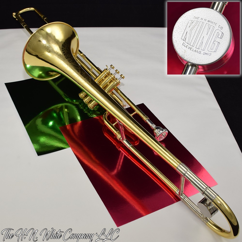 Vintage King H. N. White 2B Liberty Valve Trombone Super