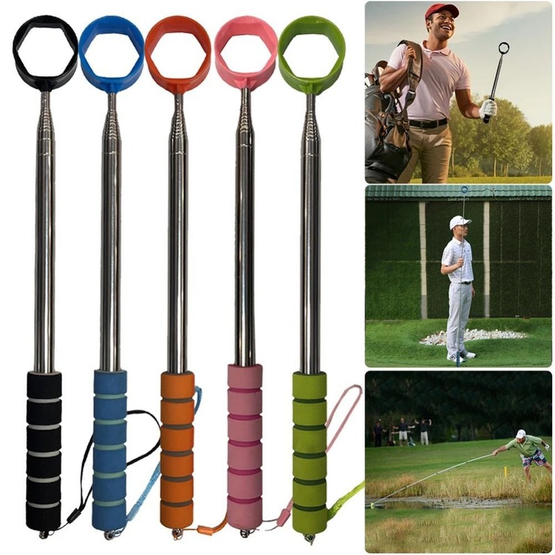 Extendable Golf Ball Grabber Golf Ball Picker Telescopic Golf Ball