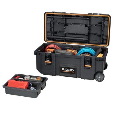 Pro Gear System 2.0 Mobile Job 28 In Durable Rolling Tool Box Telescopic Handle