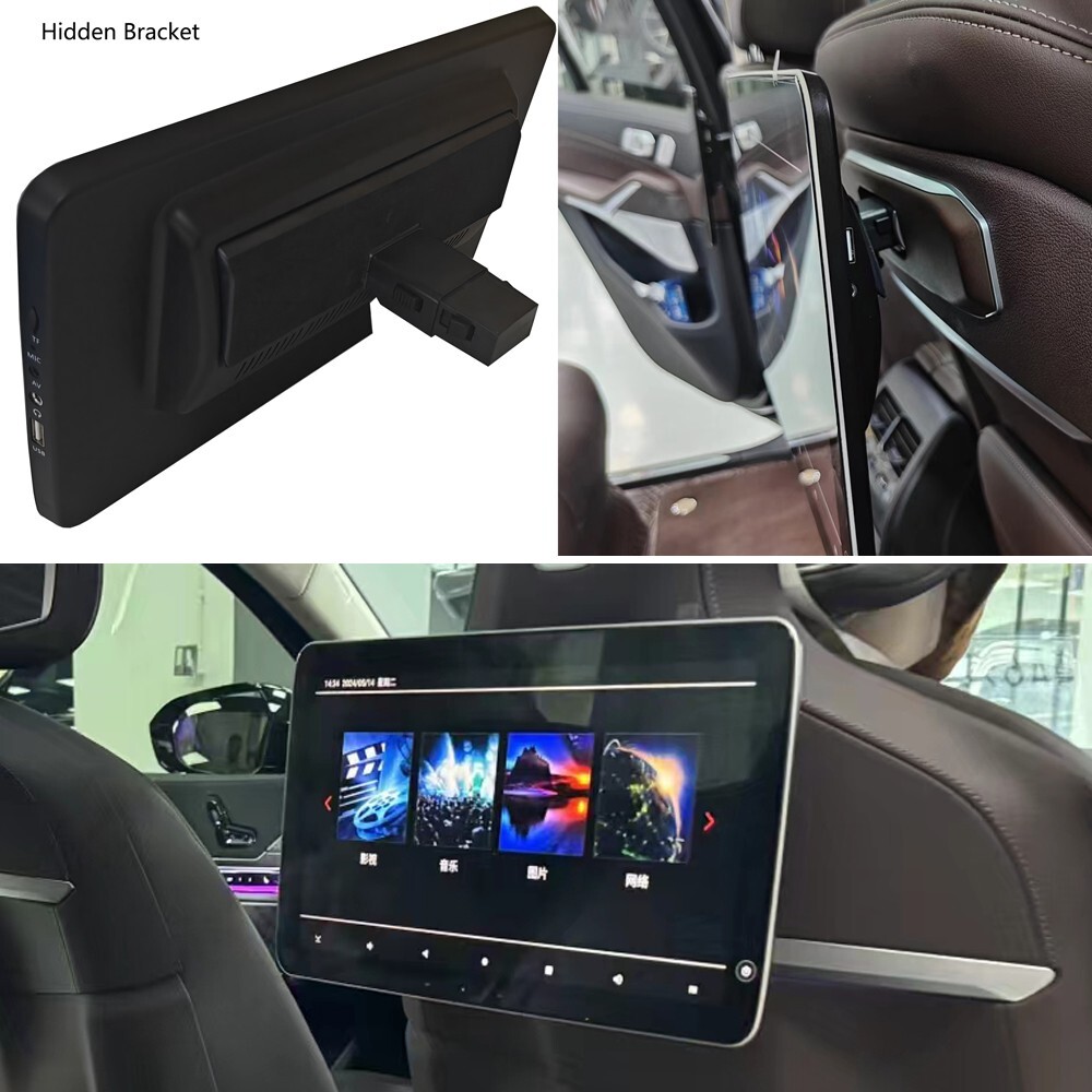 Car Rear Seat TV Screen For 2025 BMW XM Wifi Bluetooth