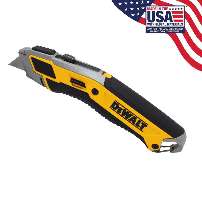 DeWalt 7 in. Retractable Utility Knife Black/Yellow
