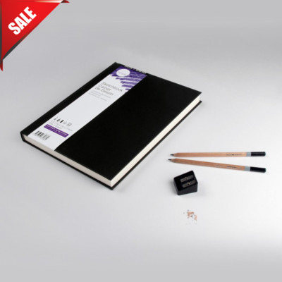  Notebook Sketchbook Drawing Art Book Hardbound with Unlined Pages 8.5''x11'' 