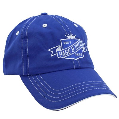 

Бейсболка Page - Tuttle Performance Contrast Stitch Mens Size  Casual Tr, Синий, Page - Tuttle Performance Contrast Stitch Baseball Hat