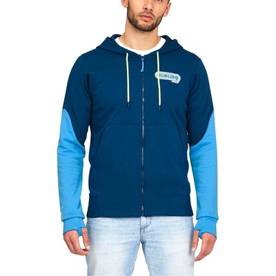 

Puma Cloud9 X Full Zip Hoodie Мужская синяя повседневная верхняя одежда 53394203, Синий