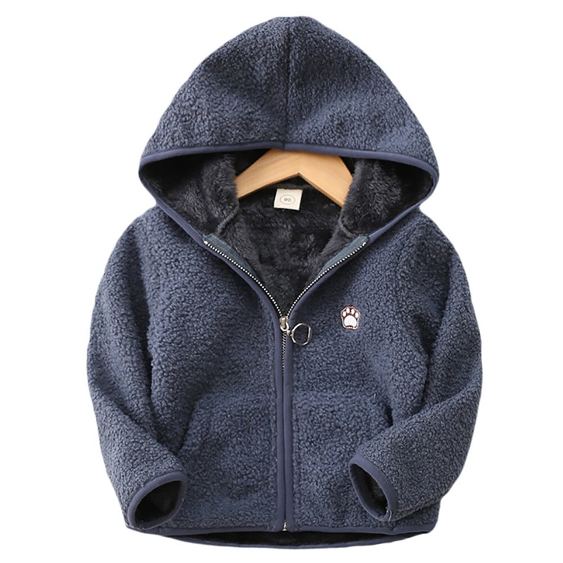 Kleinkind Jungen Mädchen Baby Teddybär Fleece Mantel Kapuzenjacke Winter Jacke