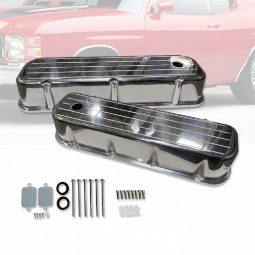 Proform Big Block Chevy (BBC) Chrome Die Cast Valve Covers - Tall w/Baffle Proform Big Block Chevy (BBC) Chrome Die Cast Valve Covers - Tall w/Baffle
