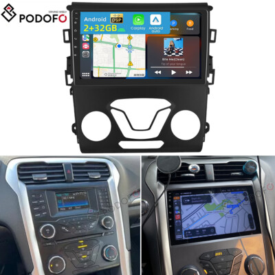 Android 13 Stereo Radio Navi GPS Carplay 2+32GB For Ford Fusion Mondeo 2013-2020