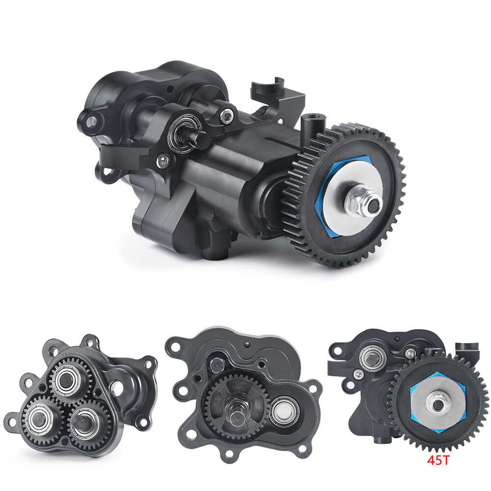 1X Transmission Center Gearbox Case 2 Speed for TRX4 TRX-6 1