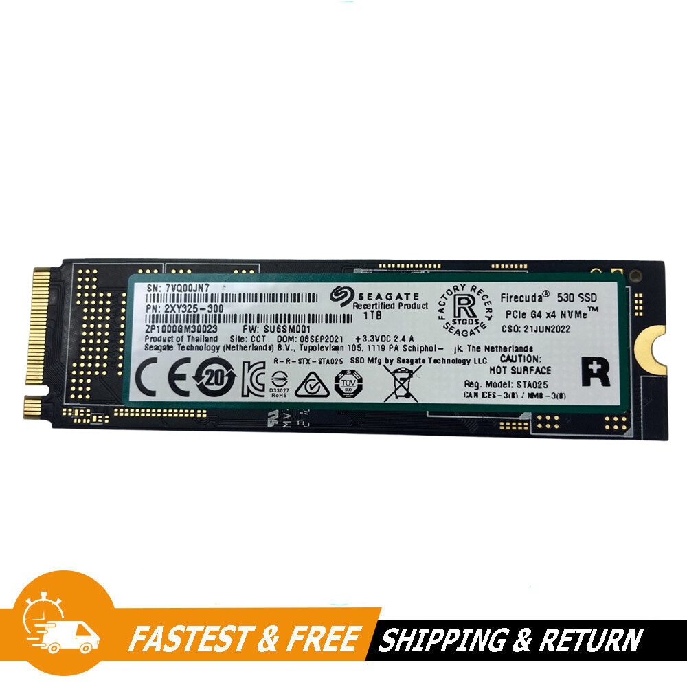 Seagate FireCuda 530 M.2 SSD 1TB 動作確認済 Amazon | Seagate FireCuda 530 M.2 内蔵 SSD ヒートシンク付き