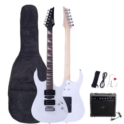 Glarry 170 Style Electric Guitar for Student Beginner with 20W AMP & Accessories