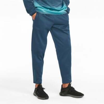 

Puma Fade Pwr Fleece Joggers Мужские синие повседневные спортивные штаны 521026-65, Синий, Puma Fade Pwr Fleece Joggers