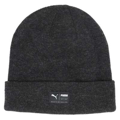 

Puma Archive Heather Beanie Мужская Размер  Athletic Casual 02173901, Черный, Puma Archive Heather Beanie