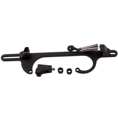 For 4150 4160 Carb 350 Black Billet Aluminum Throttle Cable Bracket Quality