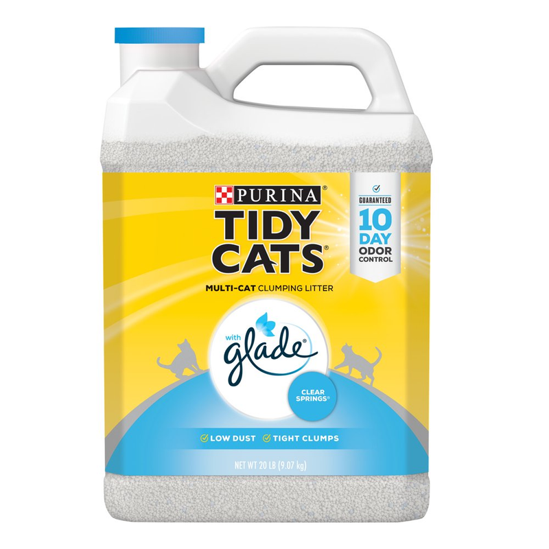 Purina Tidy Cats Clumping Multi Cat Litter, Glade Clear Spri