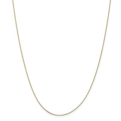 Pre-owned Superdealsforeverything 18k 16 Inch .5mm Box With Spring Ring Clasp Chain; 16 Inch; Lobster Clasp In Yellow
