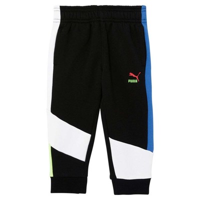 

Puma Dazed Pack Fleece Colourblocked Jogger Infant Boy Size  Casual 858357-01, Черный, Puma Dazed Pack Fleece Colorblocked Jogger Infant