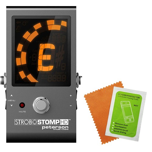 Peterson　StroboStomp Peterson StroboStomp HD Guitar Tuner (403884) Bundle with HD