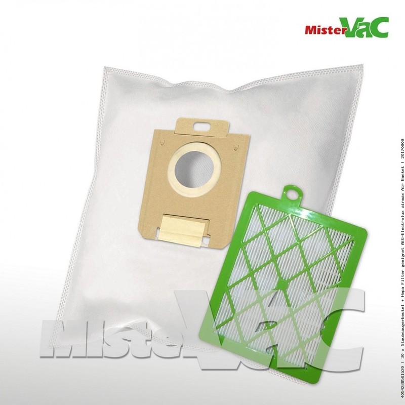 30 X Staubsaugerbeutel + Hepa Filter Kompatibel Mit Aeg Clario2 Aep 3515