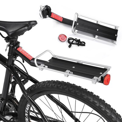 Alloy Rear Bicycle Pannier Rack Carrier Bag Luggage Cycle Mountain Bike O5H5