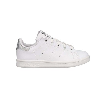 

Adidas Stan Smith Youth Boys Размер 11 M Кроссовки Повседневная обувь FW1130, Белый, adidas Stan Smith Youth