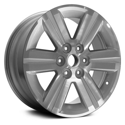 For Chevy Traverse 14-17 Alloy Factory Wheel 6 I-Spoke Machined & Bright Silver