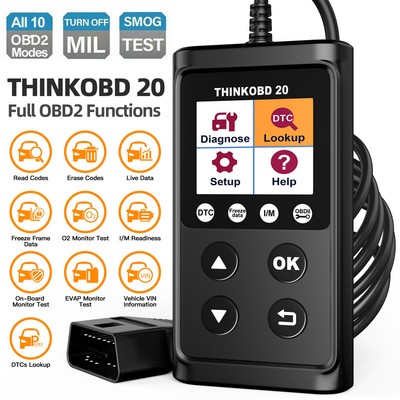 THINKOBD 20 EOBD OBD2 Scanner Car Fault Code Reader Auto Engine Diagnostic Tool