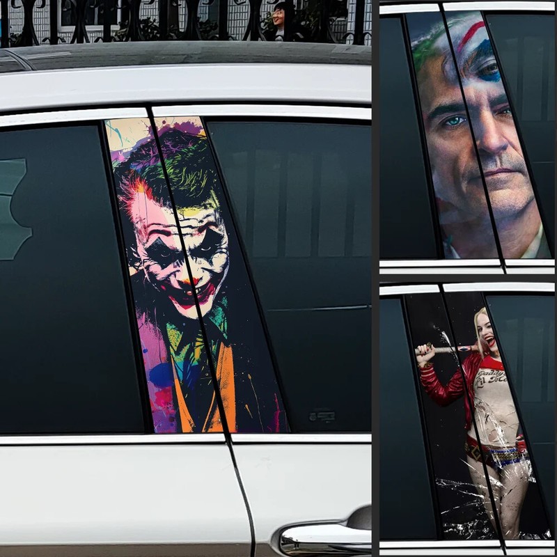 Joker Car Vinyl Decal Stickers-High Quality Waterproof Anti