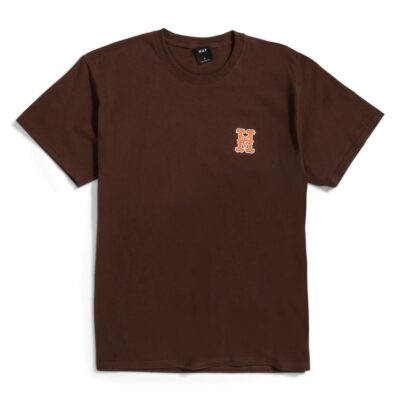 

Мужская футболка HUF x Thrasher High Point SS Lifestyle шоколадного цвета, Коричневый, HUF x Thrasher High Point SS Lifestyle T-Shirt