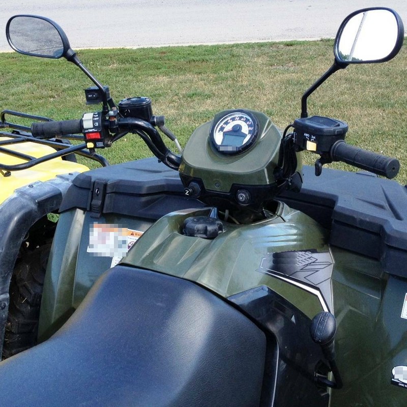 ATV Rear View Side Mirrors For Polaris Sportsman 400 450 500 550 570