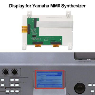 Display for Yamaha MM8 MM6 DGX-205 305 220 230 DGX-620 DGX-630 Synthesizer