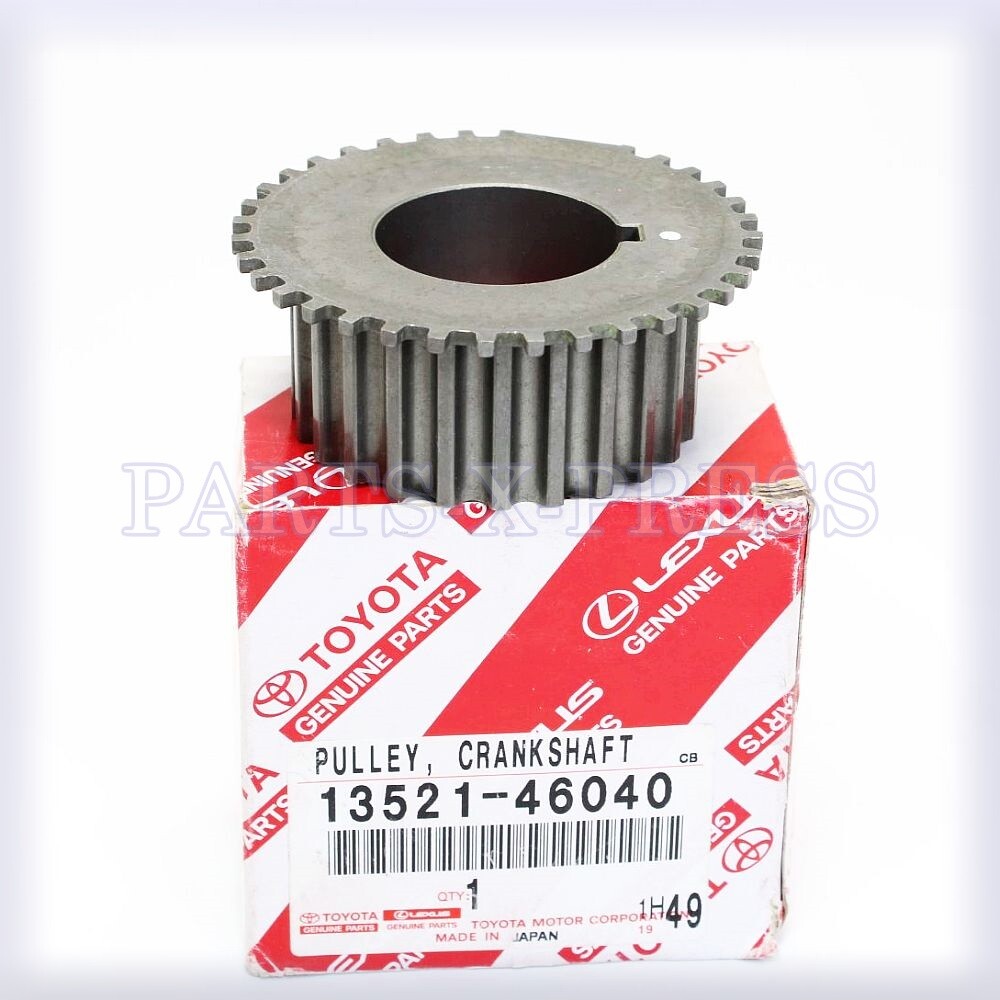 OEM GENUINE TOYOTA SUPRA 1995 - 1998 LEXUS SC300 ENGINE TIMING CRANKSHAFT PULLEY