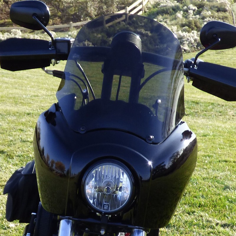 Clear Windshield Windscreen For Harley Heritage Springer Dyna Glide
