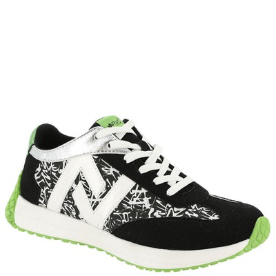 Vevo Active Bennett Womens Sneaker - Black/White/Silver