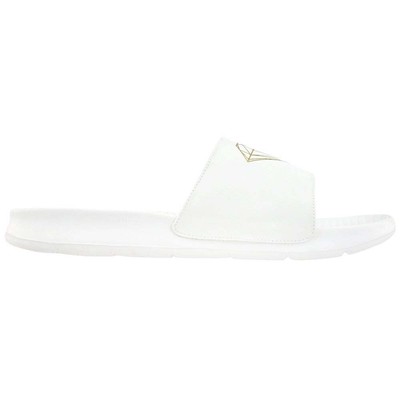 

Мужские повседневные сандалии Diamond Supply Co. Fairfax Slide размера 11 D D15DMFB99-WHGD, Белый, Diamond Supply Co. Fairfax Slide