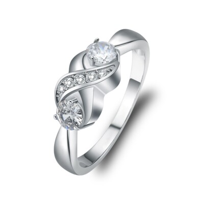 Infinity Cremation Ring Ashes Keepsake Finger Ring Urn Locket Memorial Jewelry