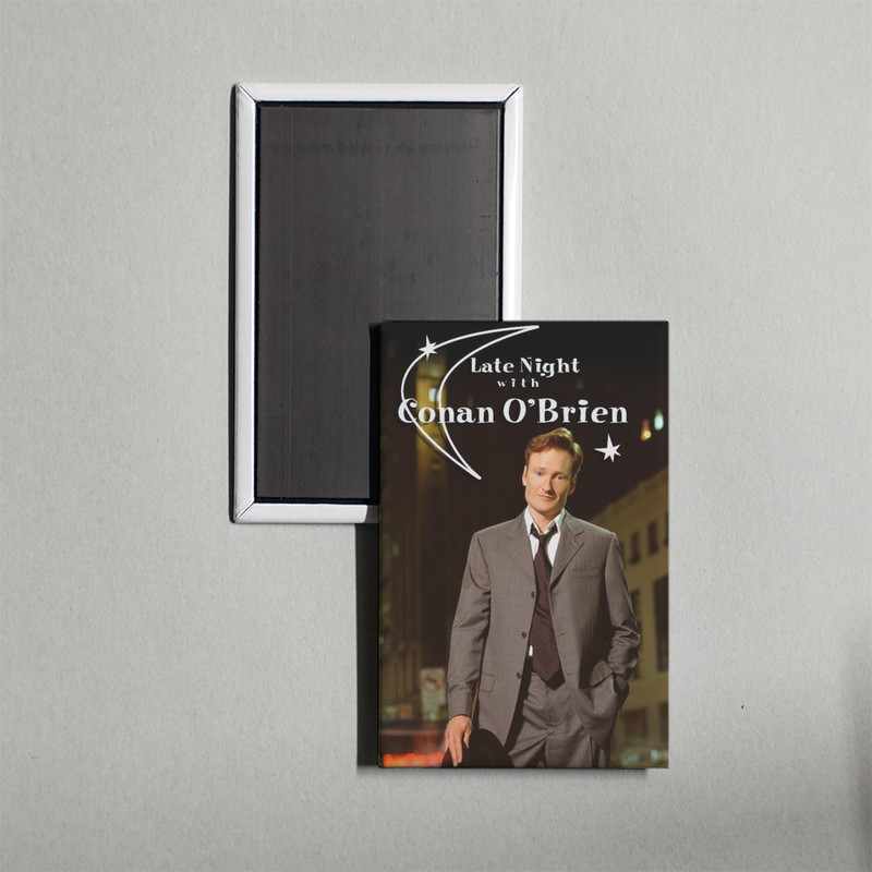 Late Night with Conan O'Brien Mini TV Show Poster Fridge