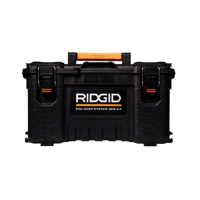 RIDGID Tool Box Storage Organizer Heavy Duty Waterproof IP65 Lockable 120 lb Cap