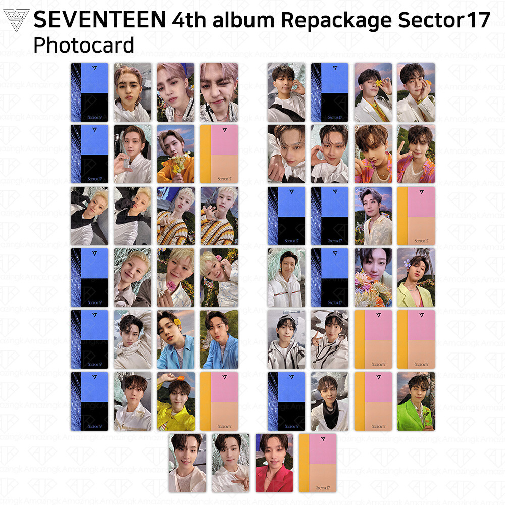 SEVENTEEN セブチ アルバム sector17 新品未開封 20枚 SEVENTEEN 4th Album Repackage 'SECTOR 17' Digital Album