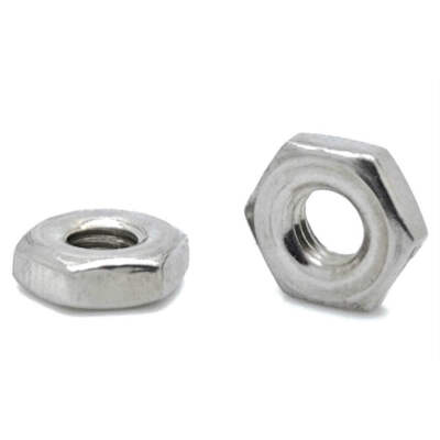 100 Qty 8-32 SAE 304 Stainless Steel Machine Screw Hex Nuts (BCP578)