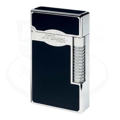 S.T. Dupont Le Grand Black Lacquer & Palladium Lighter, 023010