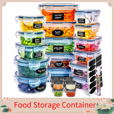 S With Airtight Lids Leak Proof & Freezer 50pc Set