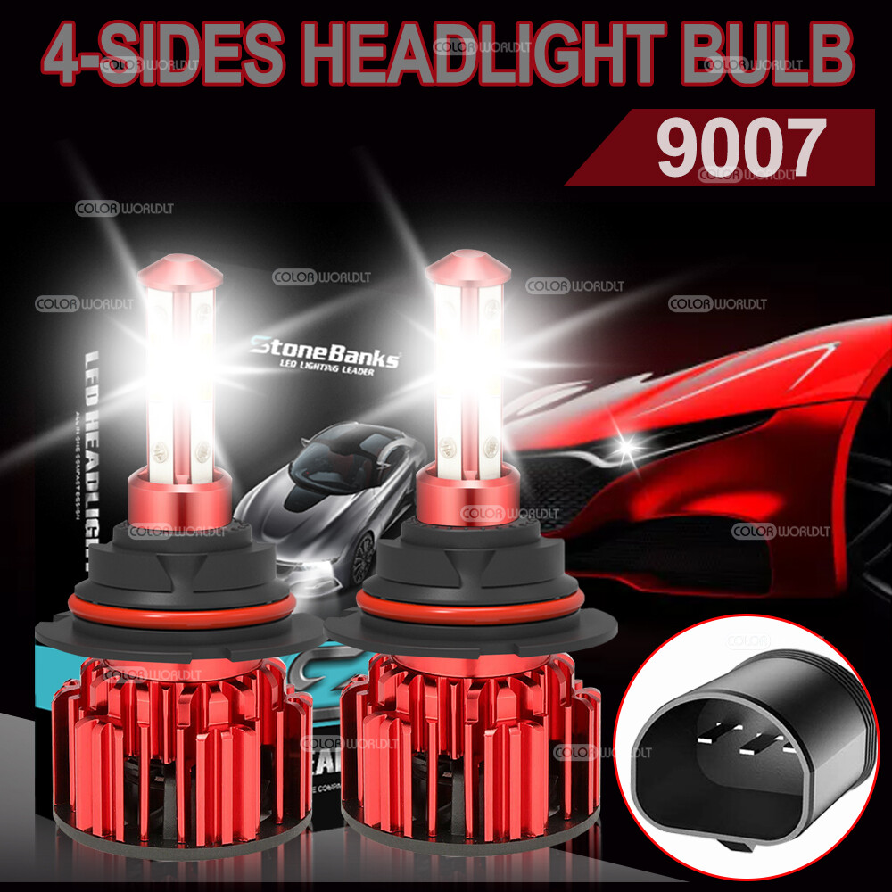 Kit 6500k White High Low Beam Light Super Bright