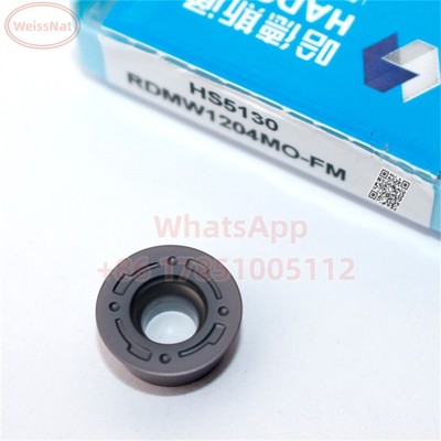 HADSTO RDMW1204MO-FM HS5130 Carbide Inserts 70PCS RDMW Inserts NEW