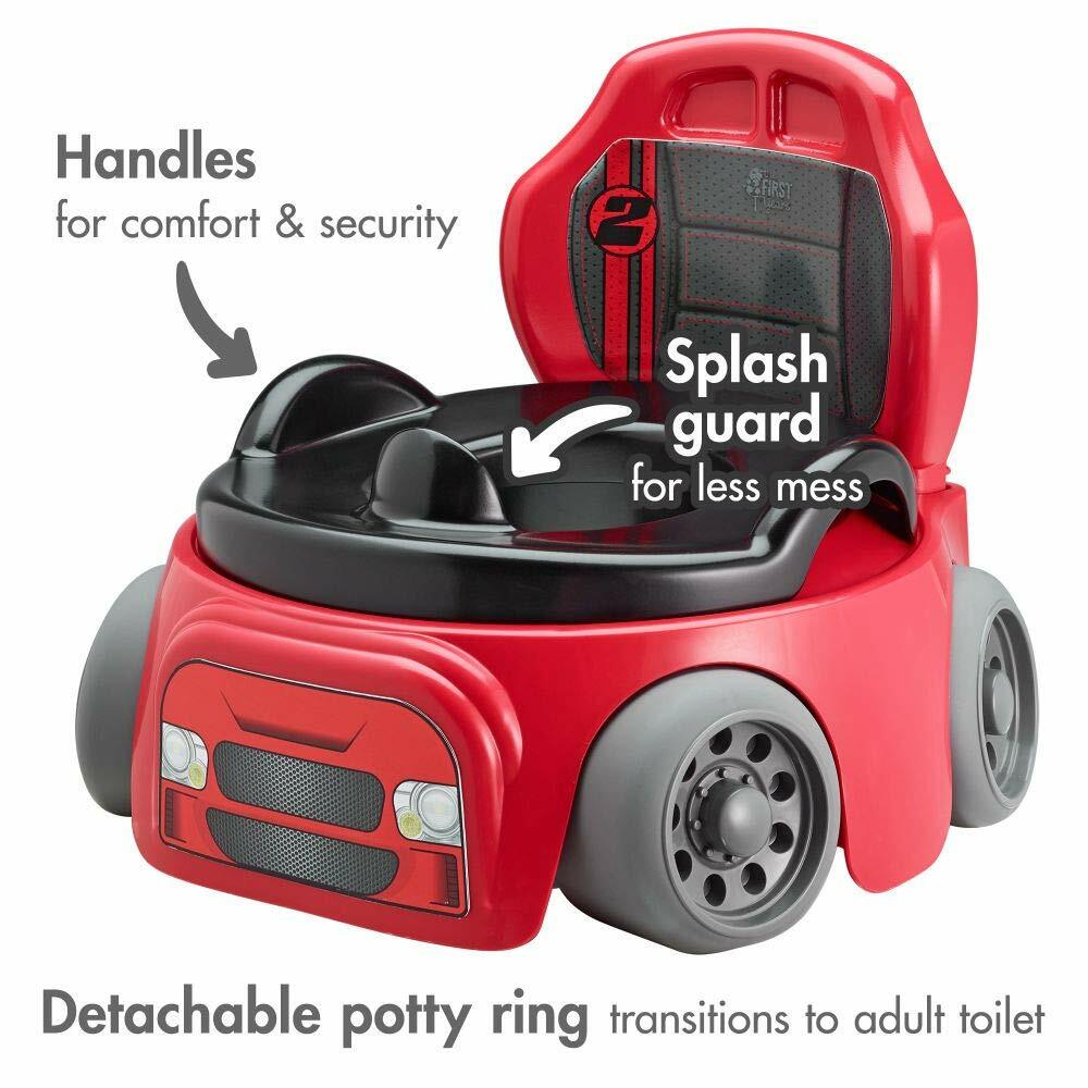 Potty Training Chair Kids Toddler Toilet Seat Car Racer Baby Child Boys Potty EBG