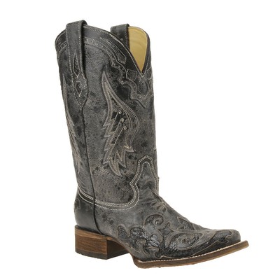 Pre-owned Corral Boots Corral A2402 Women's Boot In Black