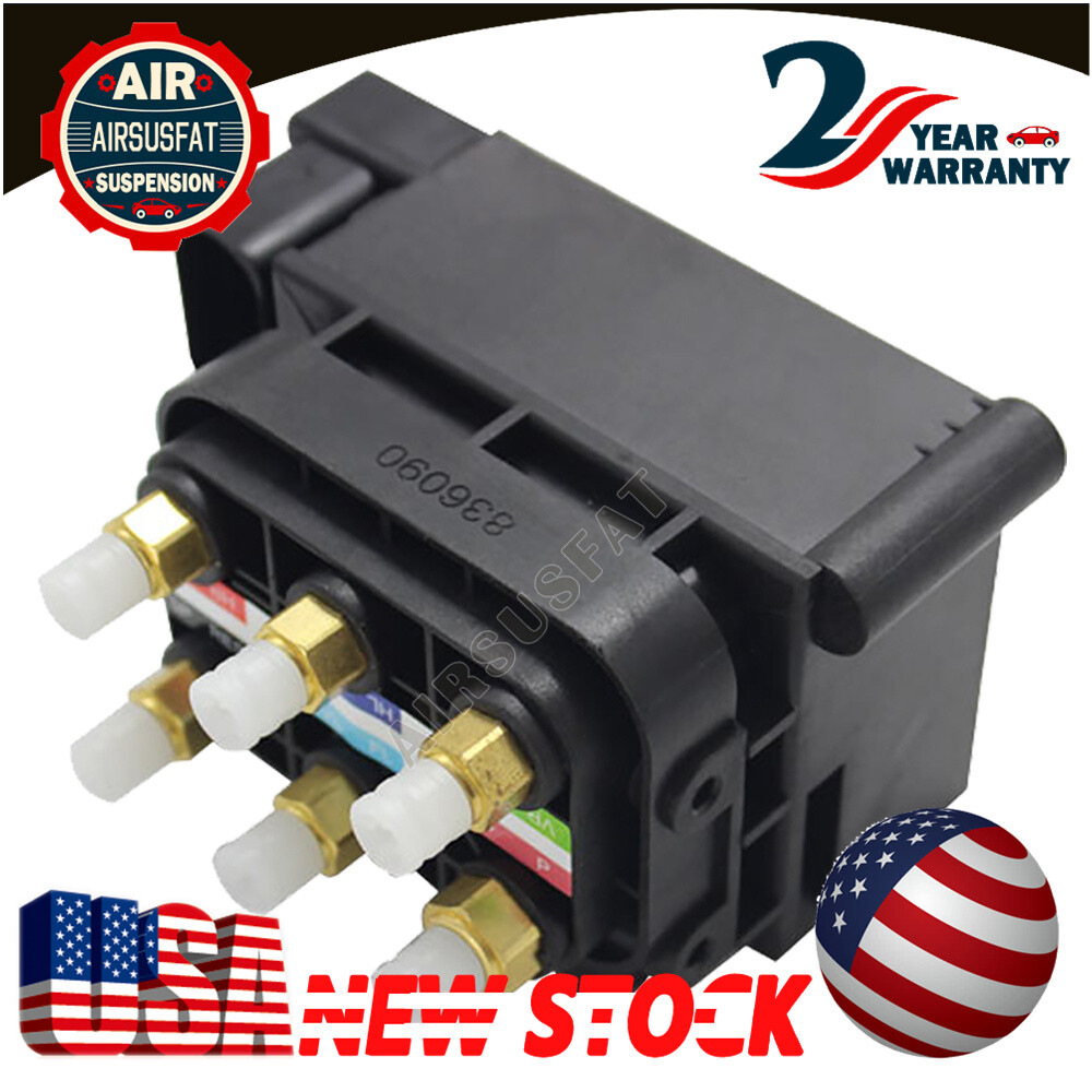 Air Suspension Compressor Valve Solenoid Block For MB W221 W212 W166 W164 W251