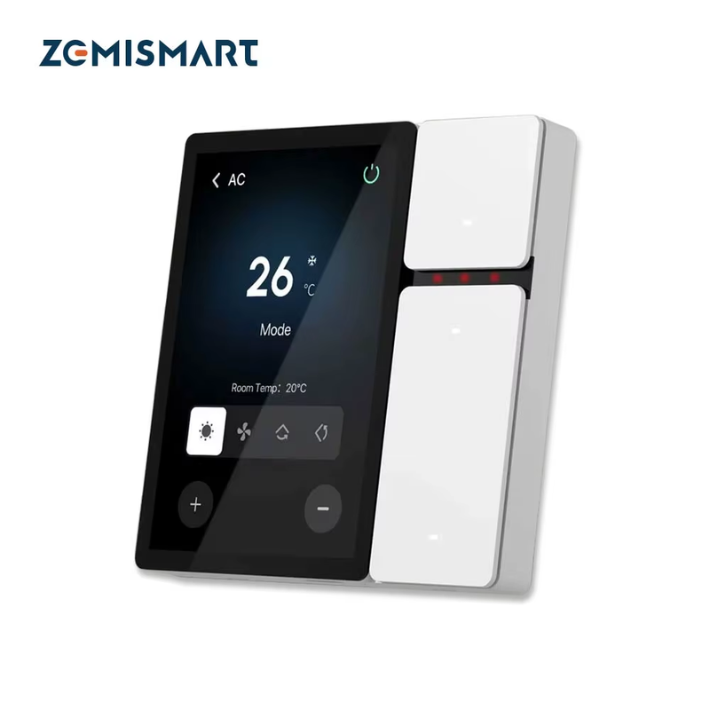 Tuya WiFi Smart Central Control Panel with 3.5-in LCD Screen Built-in IR Remote